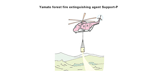Forest Fire Extinguishing Agent Support-P