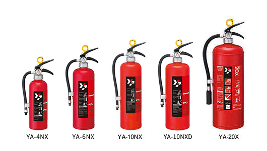 Stored pressure extinguisher
